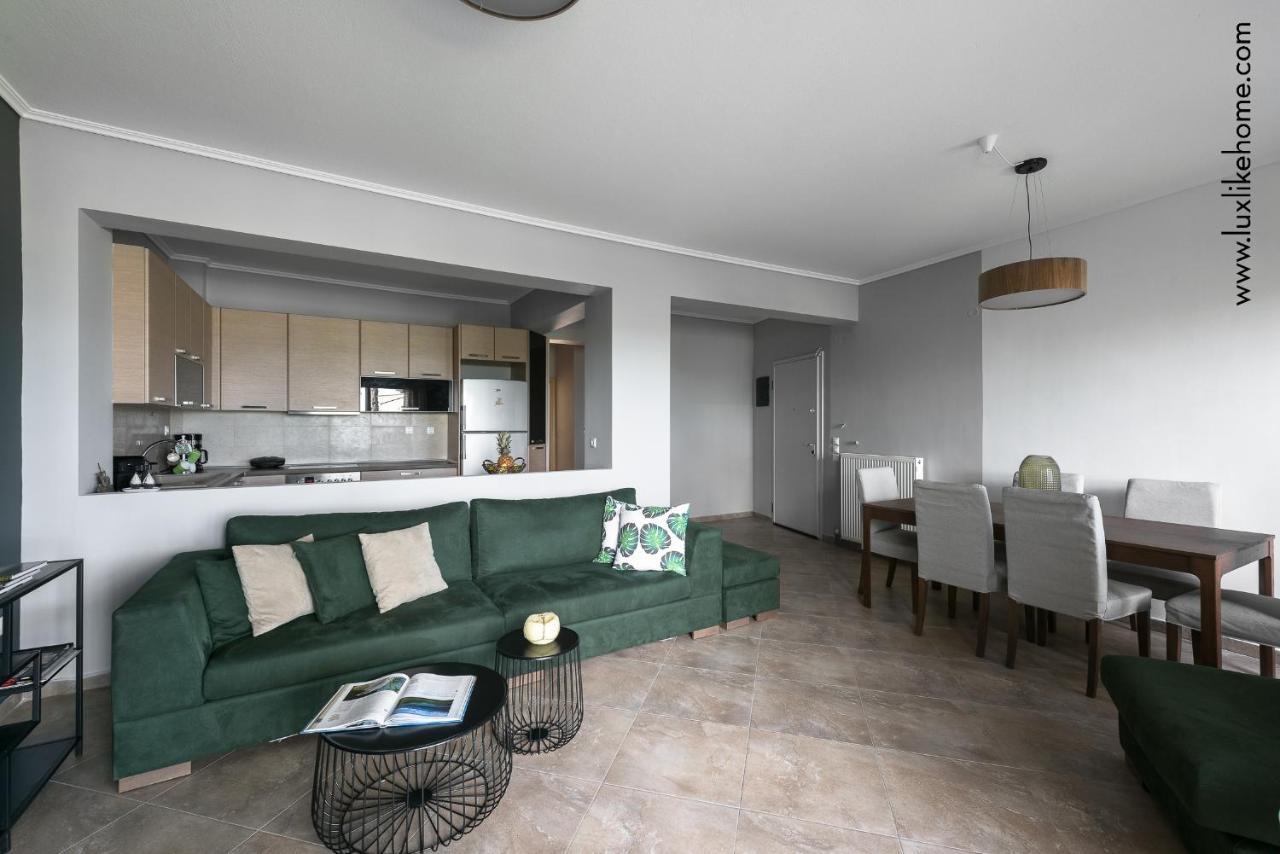 #Luxlikehome - Mediterranee Beachfront Summer House Kalyves Polygyrou 외부 사진